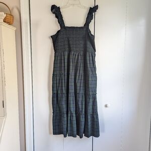 J.Crew Cotton-blend tiered smock dress, size XXL